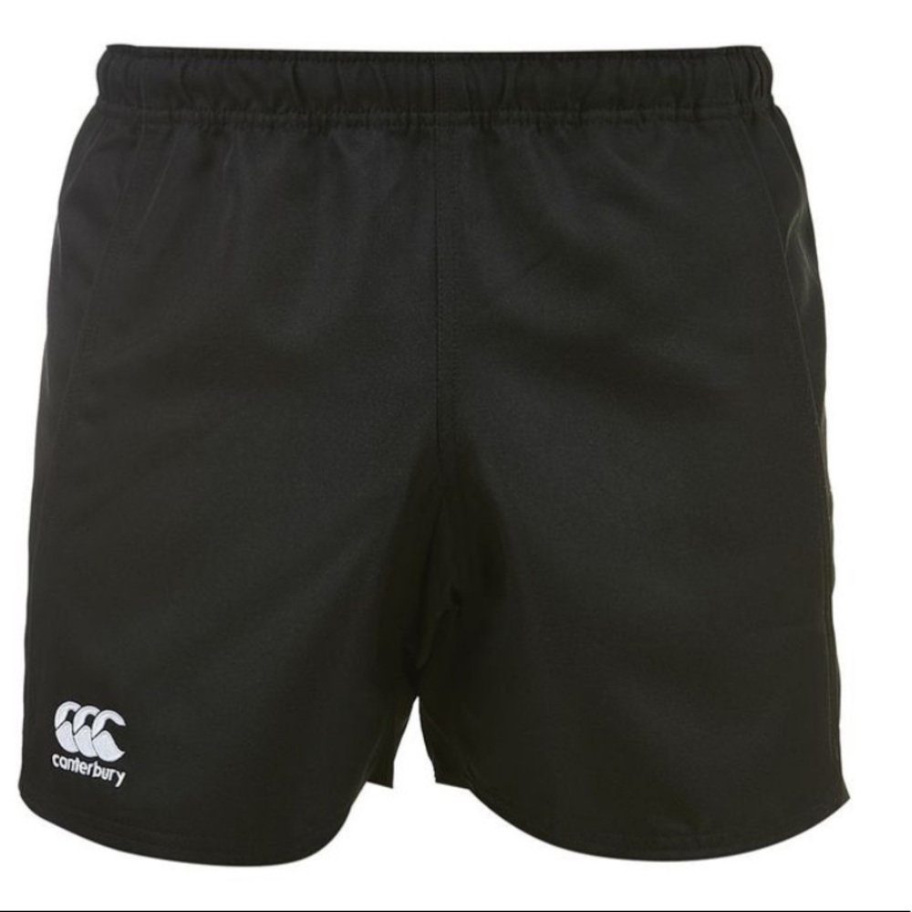 Canterbury women’s black athletic/ rugby shorts M
